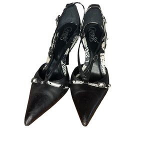 Carlos by Carlos Santana women’s black and white heels SIZE:7